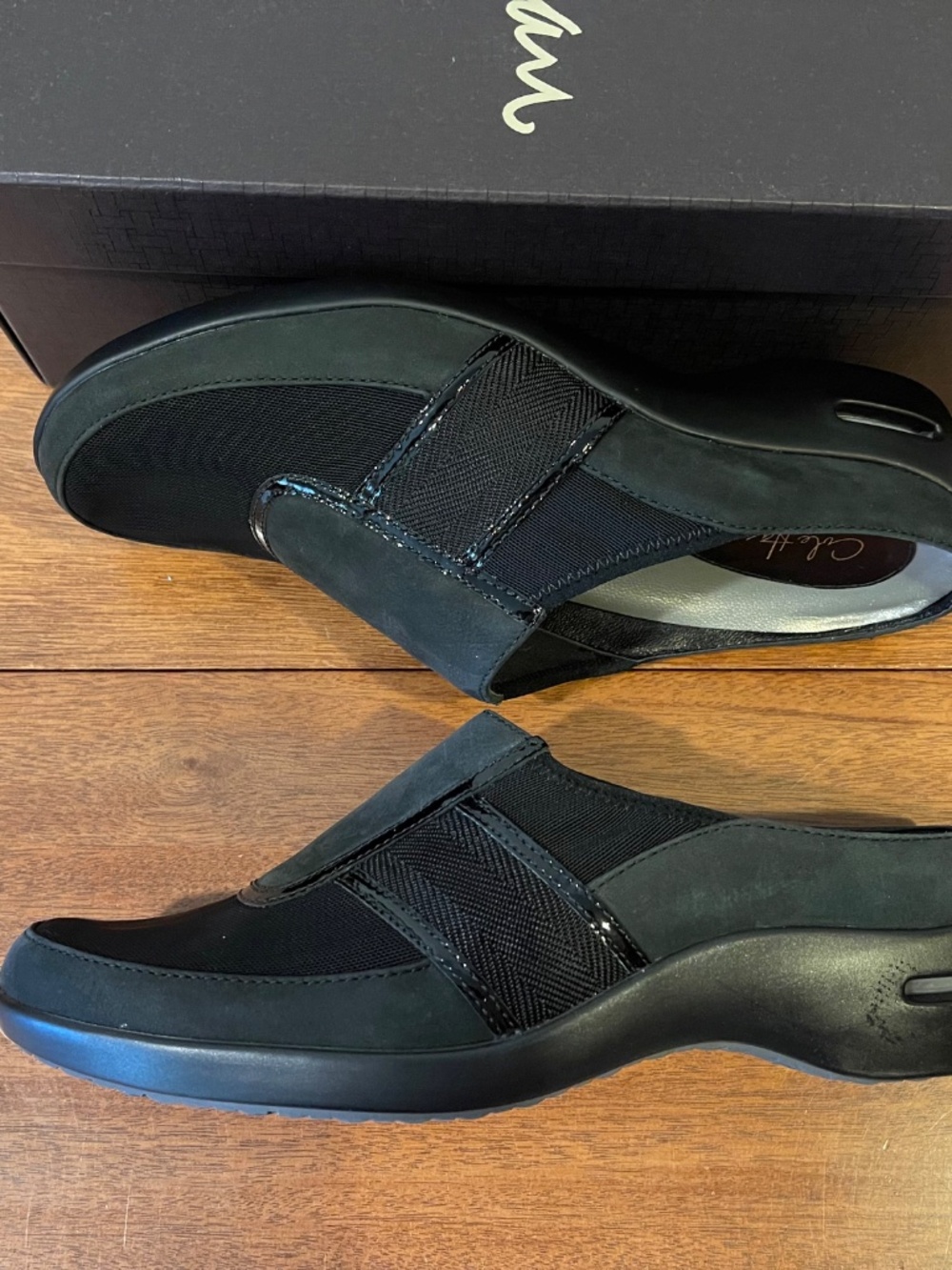 NEW Vintage Cole Haan & Nike Air Zora Shoes Mules Slides Women's 7.5 - Picture 9 of 13